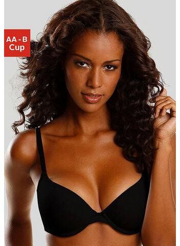 Lascana Push up bh Perfect basic met beugel en uitneembare volledige cups