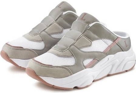 Lascana Slip on sneakers Clogs met chunky zool