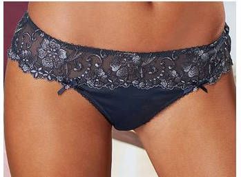 Lascana String Wanda Dessous met borduurwerk