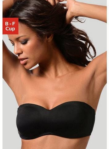 Lascana T shirt bh met beugel en afneembare bandjes