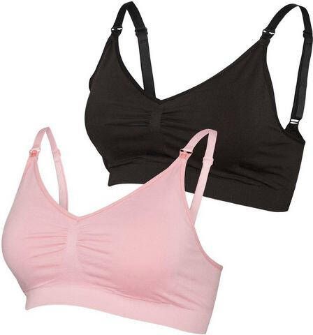 Mamalicious Voedings bh MLILJA FEED ME BRA 2F 2PACK A.(set, 2 delig, Set van 2 )