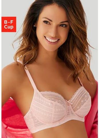 Nuance Beugel bh van gebloemde kant