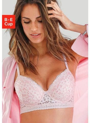Nuance Bh met steuncups van gebloemde kant