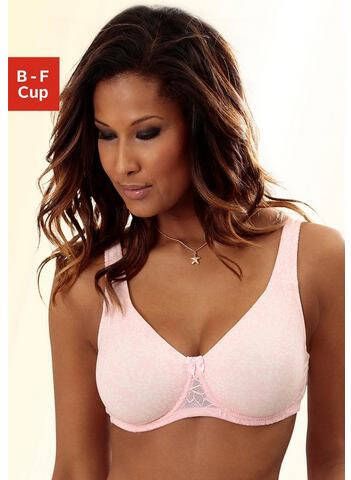 Nuance T shirt bh met beugel en bredere bandjes