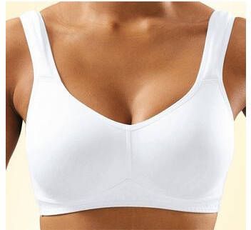 Nuance T shirt bh zonder beugels met naadloos voorgevormde cups