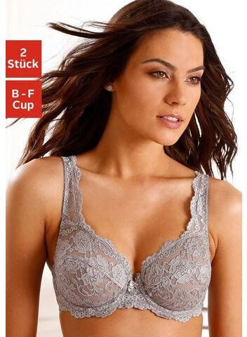 petite fleur Beugel bh Dessous van kant(set, Set van 2 )