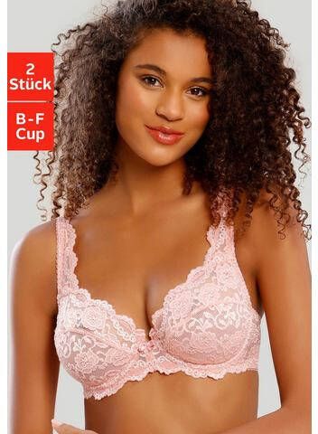 petite fleur Beugel bh Dessous van kant(set, Set van 2 )