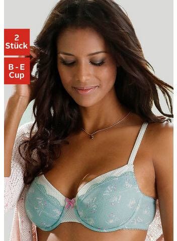 petite fleur Beugel bh van zacht katoen(set, Set van 2 )