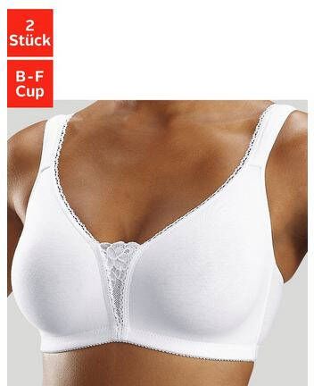 petite fleur Bh zonder beugels met kanten details(set, Set van 2 )
