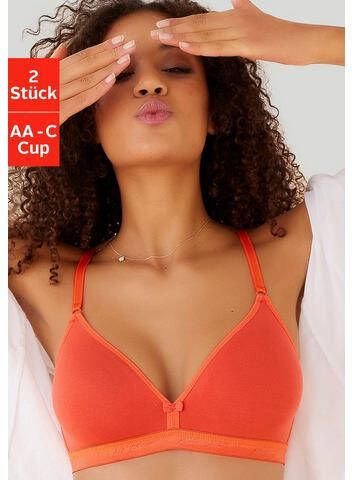 petite fleur Bralette bh in triangel snit(set, Set van 3 )