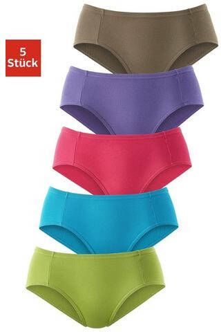 petite fleur Jazz hipsters zachte piquékwaliteit(set, Set van 5 )