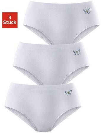 petite fleur Modellerende slip met kleine vlinderprint(set, 3 stuks )