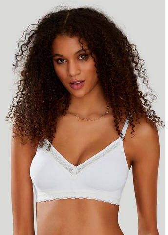 petite fleur Soft bh met fijne kanten rand