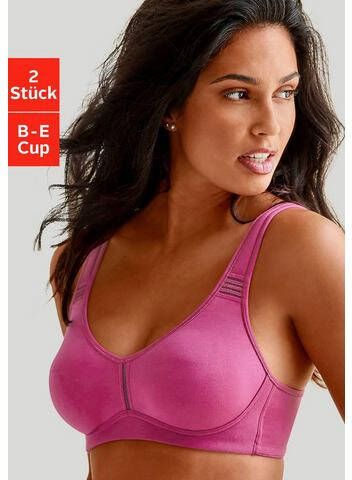 petite fleur T shirt bh zonder beugels van katoen(set, Set van 2 )