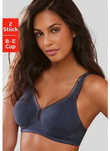 petite fleur T shirt bh zonder beugels van katoen(set, Set van 2 )