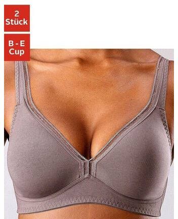 petite fleur T shirt bh zonder beugels van katoen(set, Set van 2 )