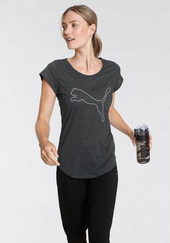 PUMA Trainingsshirt PERFORMANCE HEATHER CAT TEE W