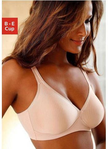 Triumph Bh zonder beugels Modern Soft Cotton N met stijlvol streepdessin