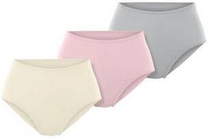 Tailleslip in zilverkleurig + roze + champagne van wäschepur