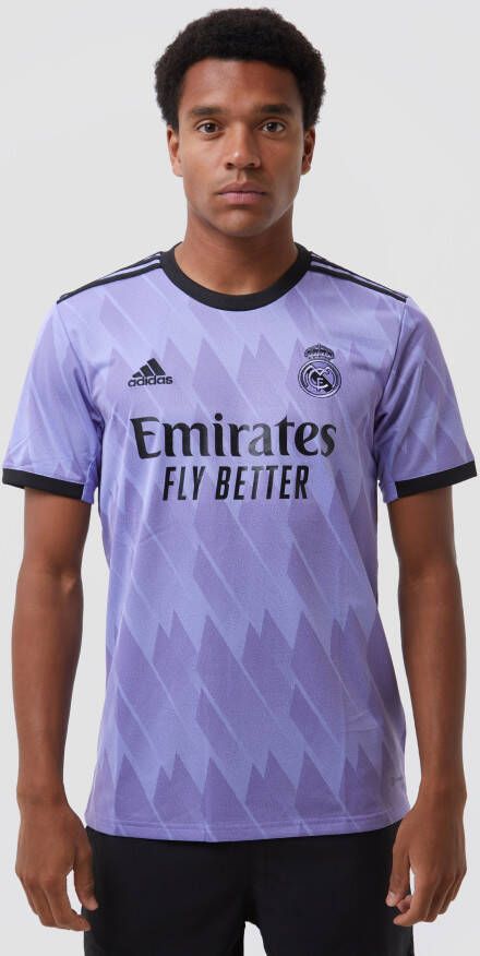 Adidas Real Madrid 22/23 Uitshirt Light Purple Heren