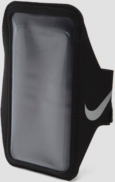 Nike sportarmband Lean Armband Plus zwart/zilver