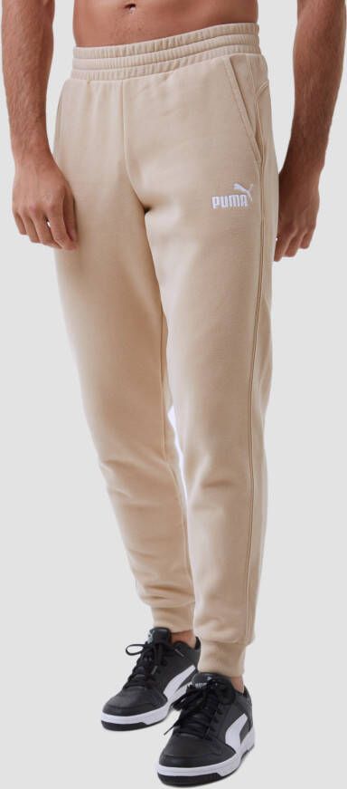 Puma essentials elevated joggingbroek bruin heren