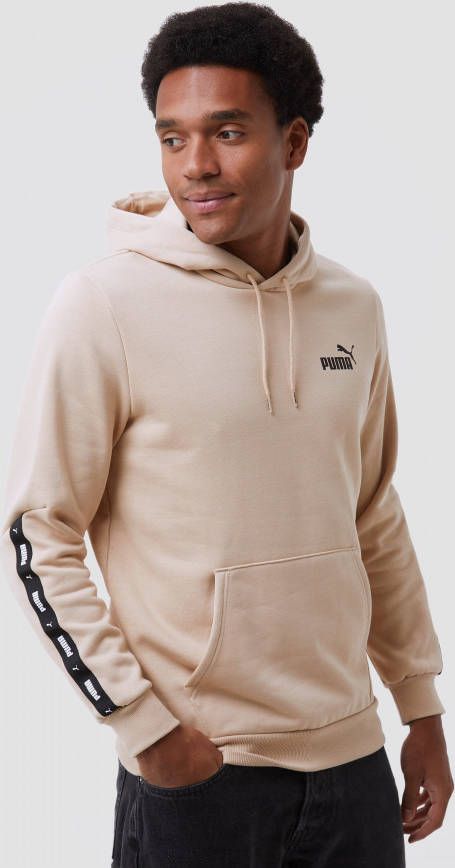 Puma essentials+ tape trui bruin heren