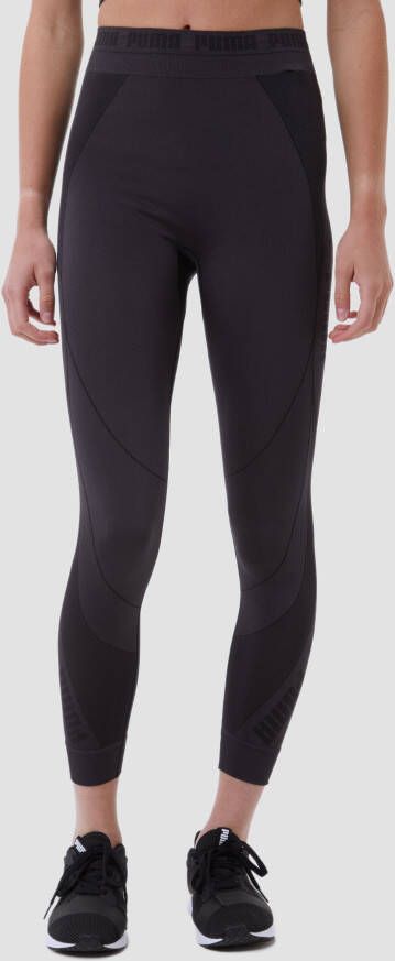 Puma evoknit high waist 7/8 sporttight zwart dames