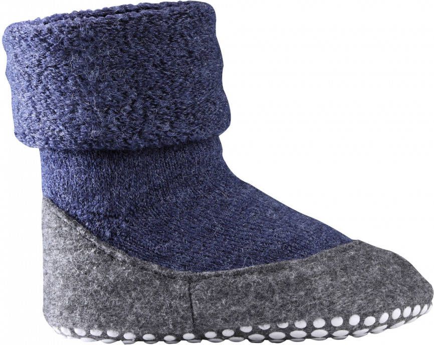 FALKE  Sokschoen Cosyshoe donkerblauw Blauw Gr.Babymode (6 24 maanden) Jongen/Meisjes