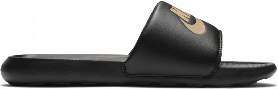 Nike Victori One Slippers Zwart Goud