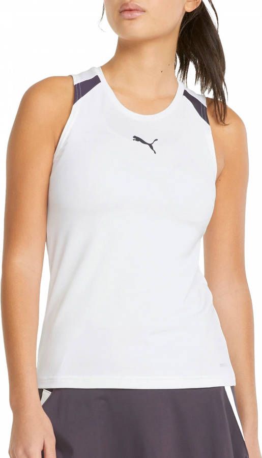 Puma teamliga padeltanktop wit dames