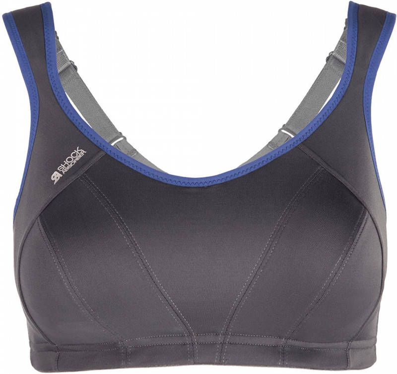Shock Absorber Active Multi Sport Support TOP-level sportbh donkergrijs