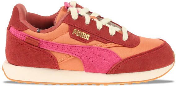 Puma Futura Rider Tiny Oranje/Roze Kinderen