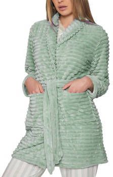 Admas Pyjama's/nachthemden Badjas Winter Paisley