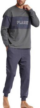 Admas Pyjama's/nachthemden Ecologische pyjama binnenkleding broek en top Franja Planet