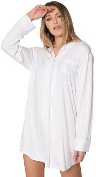 Admas Pyjama's/nachthemden Nachthemd met lange mouwen Night Soft