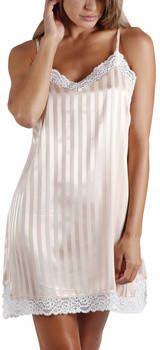 Admas Pyjama's/nachthemden Nachtpon Satin Stripes Summer