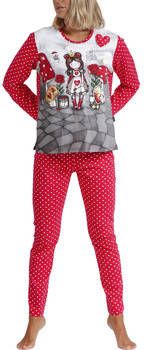 Admas Pyjama's/nachthemden Pyjama broek en top Finding Way