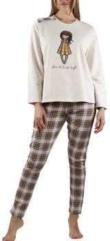 Admas Pyjama's/nachthemden Pyjama broek en top Love Op First Sight