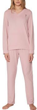 Admas Pyjama's/nachthemden Pyjama broek en top Make It Happen