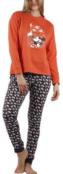 Admas Pyjama's/nachthemden Pyjama outfit broek top lange mouwen Minnie Legend Disney