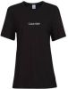 Calvin Klein T shirt 000qs6756E Regelmatig fit , Zwart, Dames online kopen
