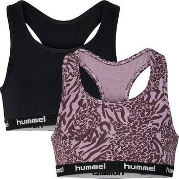 Hummel Bralette Lot de 2 brassières fille Carolina