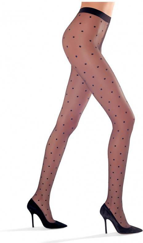 Oroblu Cloe polka dot panty fashion 20 denier Vobc64520