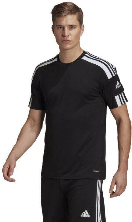 Adidas Performance Senior Squadra 21 voetbal T shirt zwart/wit