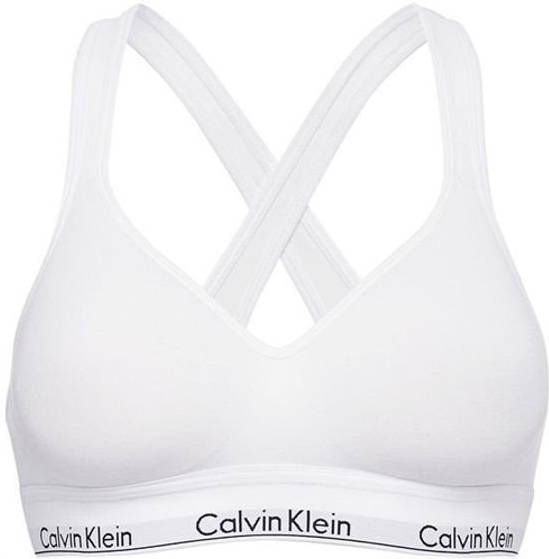 Calvin Klein Bralette Modern Cotton met gekruiste bandjes achter