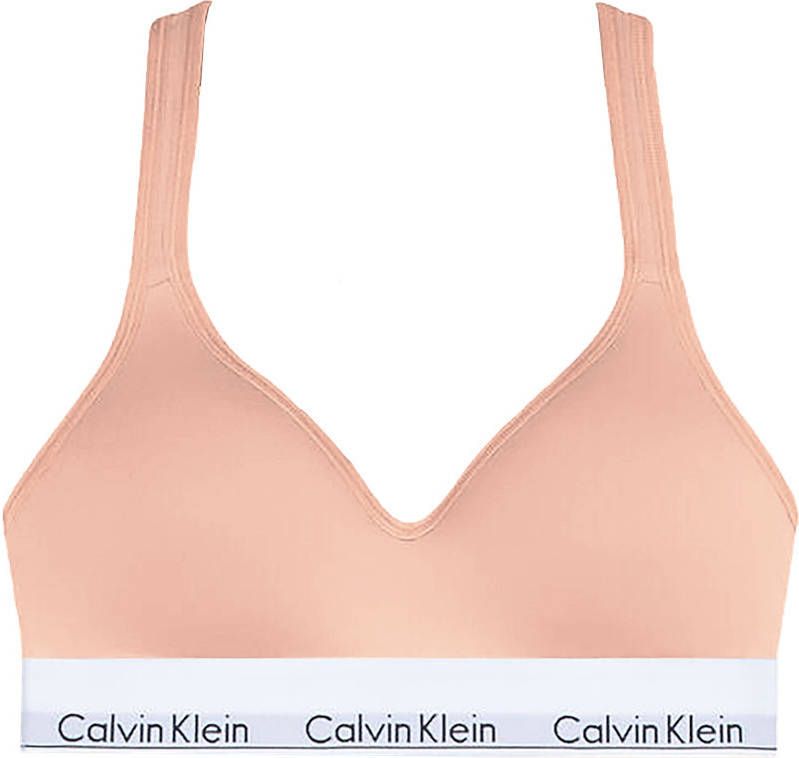Calvin Klein dames lift bralette perzik
