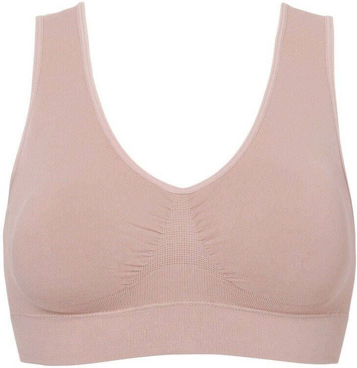 MAGIC Bodyfashion bh zonder beugel Comfort Bra Bamboo donkerbeige