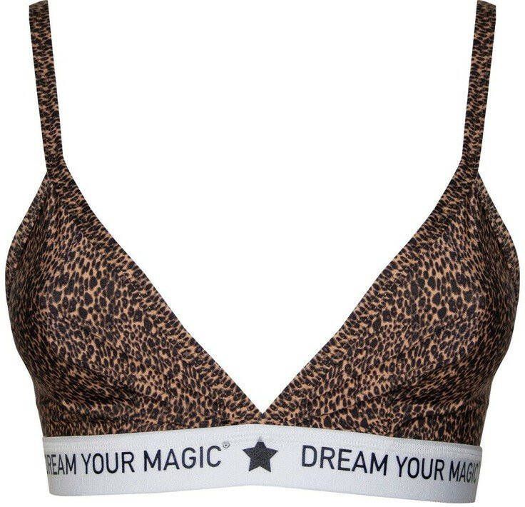 MAGIC Bodyfashion bralette Dream Your MAGIC bruin/zwart