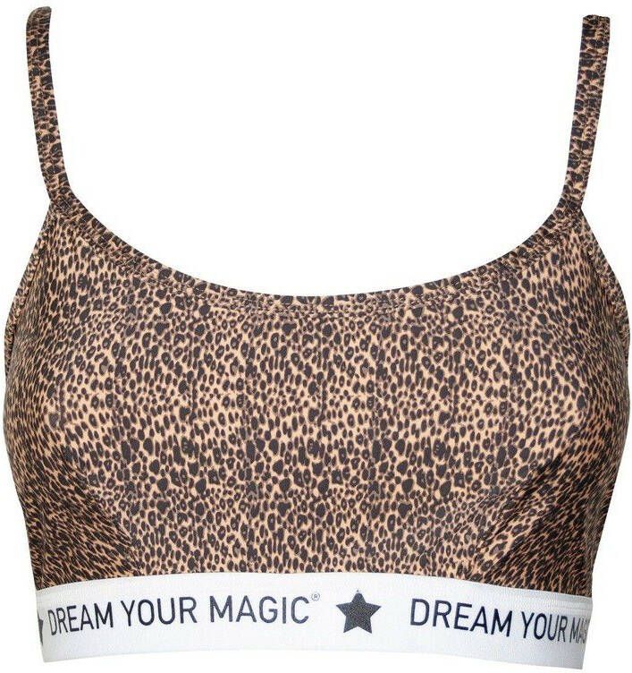 MAGIC Bodyfashion bh zonder beugel Dream Your MAGIC bruin/zwart
